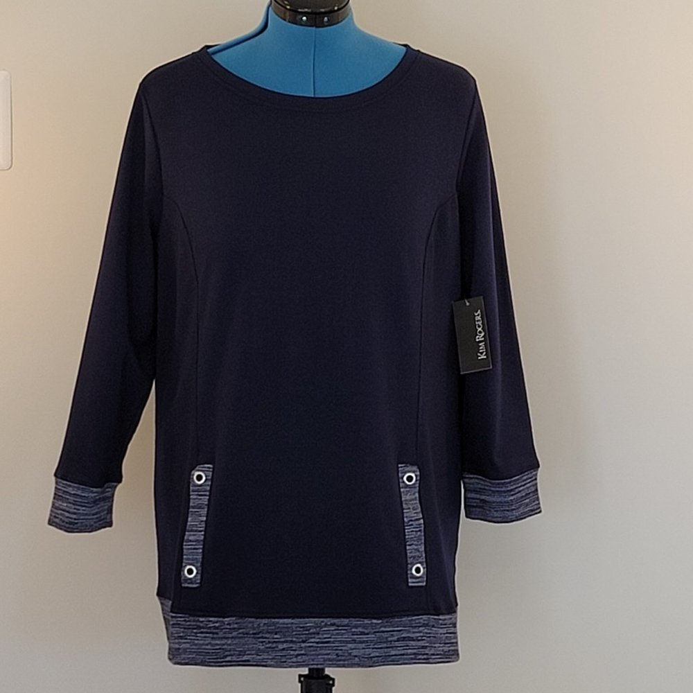 Sporty Knit Tunic